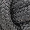 Montauk Rope 1/2" Double Braid Nylon Rope Solid Colors Dock Line for Boats up to 30ft | Marine-Grade, Shock Absorbing, Low-Stretch, UV & Saltwater Resistant Crafts & Outdoor Use- Grey - 50 ft. view 2