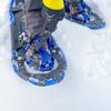 Crescent Moon Big Sky 32" Men's Backcountry Snowshoes with Single-Pull Binding and Integrated Heel Lift, Orange view 4