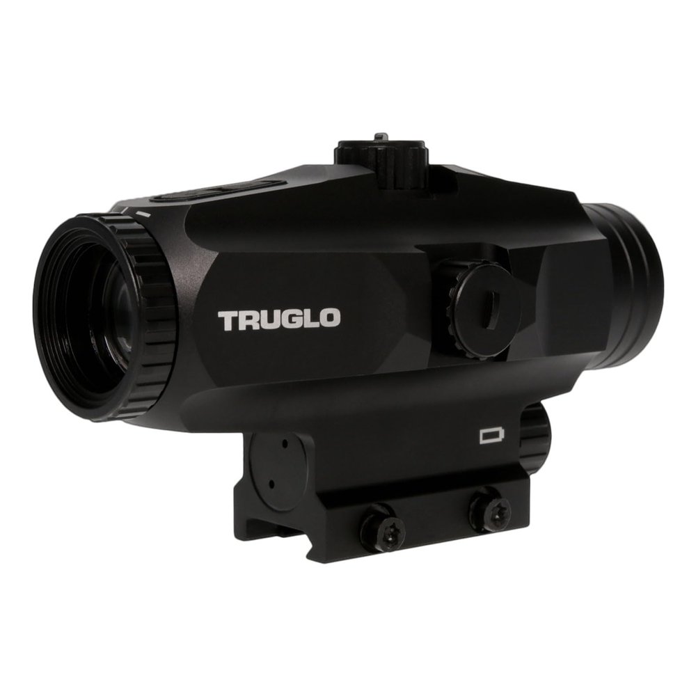 TRUGLO Prism PR3 3x32mm 3X Magnification Hunting Tactical Durable Adjustable Illuminated 6-MOA CQB Circle Red-Dot Sight