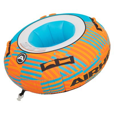 AIRHEAD Big Bertha, 1-4 Rider Towable Tube for Boating