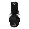 WALKER'S Razor Rechargeable Electronic Muff - HD Speakers 21dB NRR Compact Collapsible Hunting Shooting Hearing Protection Earmuffs, USB Charging Cable Included, Black view 4