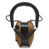 Walker's Razor Slim X-TRM Noise-Cancelling Sound-Enhancing Hunting Gun Range Shooting Electronic Earmuffs with Cooling Pads, Moisture Wicking Headband & 2 AAA Batteries, Battle Brown view 2