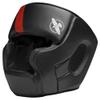 Hayabusa T3 Adjustable MMA Headgear - Black/Red, Large view 1