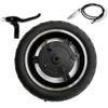 8.5 Inch Drum Brake Wheel For ELectric Scooter 8 1/2 x 2 Inflated Wheel With Drum Brake And Axle Brake Cable (wheel cable180 lever) view 1