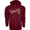 Blue 84 Men's Florida State Seminoles Hoodie Cursive Team Color, Team Color, X-Large view 1
