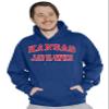 Blue 84 Men's Kansas Jayhawks Hoodie Arched Team Color, Team Color, Medium view 2