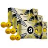 PlayBetter Bridgestone 2023 e12 Contact Golf Balls | Multi-Packs | FLEXATIV Cover Technology & Contact Force Dimple | 46% More Surface Contact (Three Dozen, Matte Yellow) view 1