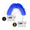 SISU 3D Mouthguard, Charcoal Black - Pre-Formed, Easy Fit Protection for Lacrosse, Football, Hockey, Team Sports - Adult Fit - Remoldable Up to 20 Times - Works for Braces - Non Toxic view 4