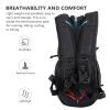 BESPORTBLE Riding Hydration Backpack Bike Shoulder Bag for Sports Anti-scratch Pouch Easy Zipper Sturdy Buckle view 2