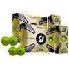 PlayBetter Bridgestone e12 Contact Golf Balls | Multi-Packs | FLEXATIV Cover Technology & Contact Force Dimple | 46% More Surface Contact (Two Dozen, Matte Green) view 1