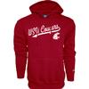 Blue 84 Men's Washington State Cougars Hoodie Cursive Team Color, Team Color, Small view 1