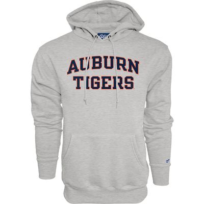 Blue 84 Men's Auburn Tigers Hoodie Arched Grey, Grey, Small