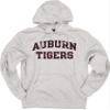 Blue 84 Men's Auburn Tigers Hoodie Arched Grey, Grey, Small view 3