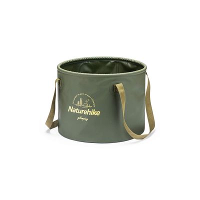 Naturehike Collapsible Bucket, Folding Bucket Wash Basin with Handle, Portable Water Container 5.28 Gallon (20L) for Camping Fishing Travelling Gardening