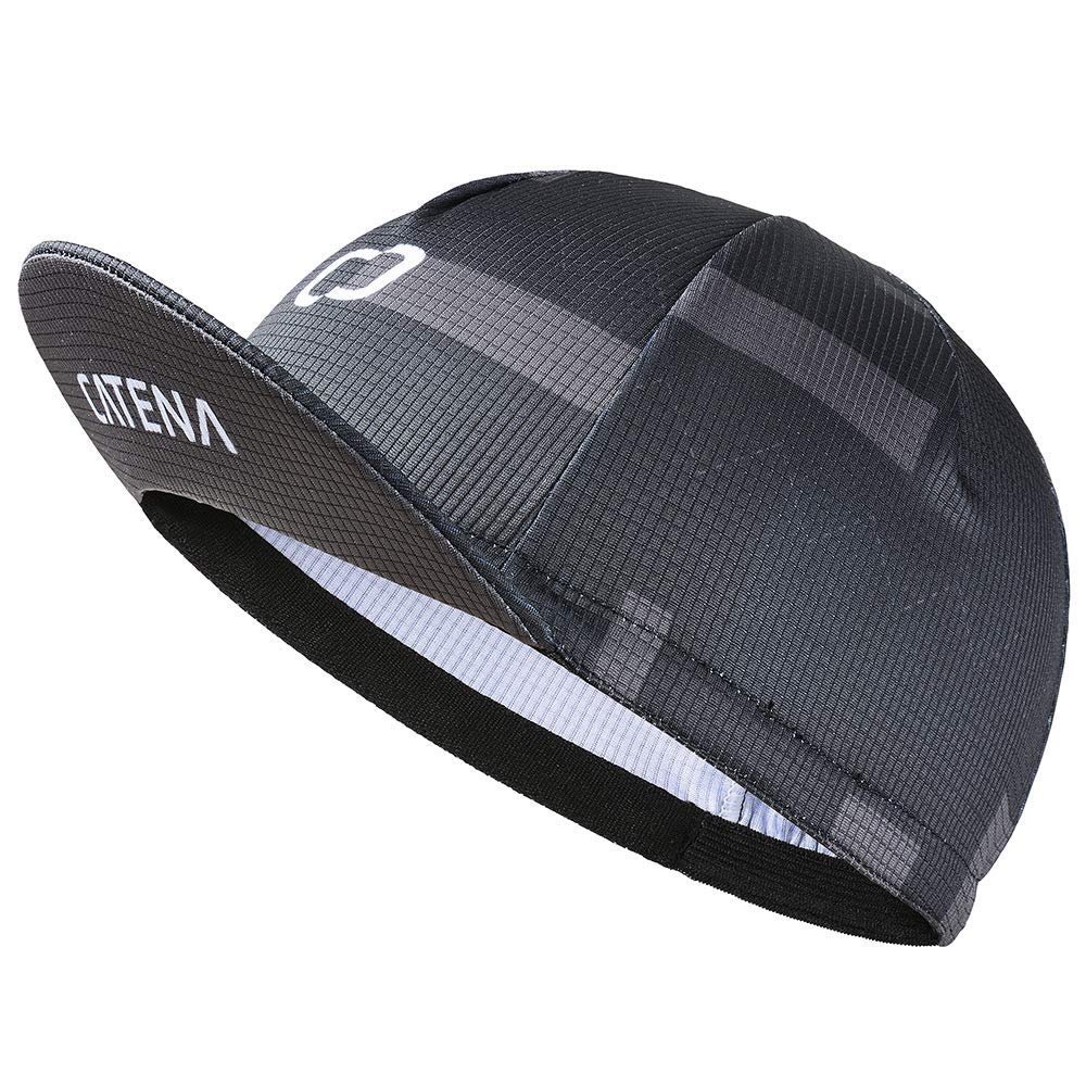 CATENA Men's Outdoors Sports Cycling Cap Bike Skull Breathable Sun Caps Riding Hat for Men (Black-39, One Size)