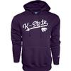Blue 84 Men's Kansas State Wildcats Hoodie Cursive Team Color, Team Color, XX-Large view 1