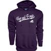 Blue 84 Men's TCU Horned Frogs Hoodie Cursive Team Color, Team Color, Medium view 1