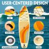 PORTAL SUP Inflatable Paddle Board for Adults, 10'6'' /11'6'' Stand Up Paddleboards, Non-Slip Deck Blow up Paddle Boards with Adjustable Paddle, Carry Bag, Emergency Repair Kit view 3
