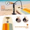 PORTAL SUP Inflatable Paddle Board for Adults, 10'6'' /11'6'' Stand Up Paddleboards, Non-Slip Deck Blow up Paddle Boards with Adjustable Paddle, Carry Bag, Emergency Repair Kit view 4