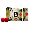 PlayBetter Bridgestone e12 Contact Golf Balls | Multi-Packs | FLEXATIV Cover Technology & Contact Force Dimple | 46% More Surface Contact (Two Dozen, Matte Red) view 2