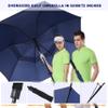 Baraida Golf Umbrella Large 62/68/72 Inch, Extra Large Oversize Double Canopy Vented Windproof Waterproof Umbrella, Automatic Open Golf Umbrella for Men and Women and Family.(68 Inch,Navy Blue) view 3