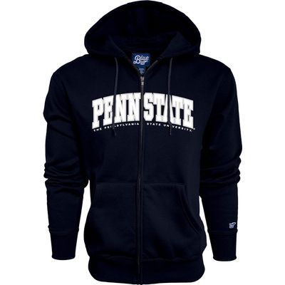 Blue 84 Men's Penn State Nittany Lions Full Zip Hoodie Twill Applique Team Color, Team Color, Medium