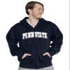 Blue 84 Men's Penn State Nittany Lions Full Zip Hoodie Twill Applique Team Color, Team Color, Medium view 2