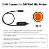 baluoqi Gear Sensor for BBS01 BBS02 BBSHD Electric Bike Sensor Shift Sensor for Bafang BBS Electric Bicycle Speed Sensor Mid Drive System Shift Sensor Brake Split Cable view 2