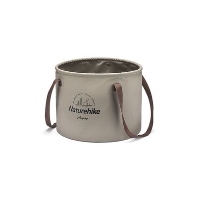 Naturehike Collapsible Bucket, Folding Bucket Wash Basin with Handle, Portable Water Container 5.28 Gallon (20L) for Camping Fishing Travelling Gardening