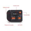Aukson Fishing Line Counter, Clip-on Fishing Line Counter Push Button Reset Accurate to 99.9M Suitable for Fishing in Lake, view 2