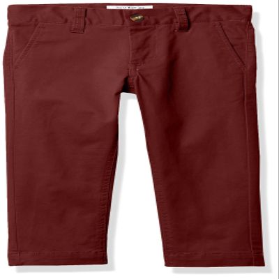 Isaac Mizrahi Boy's Slim Fit Adjustable Waist Stretch Cotton Pant