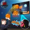 TREYWELL Indoor Basketball Hoop Boys Gifts for Teens and Adults Door Room Basketball Hoop Mini Hoop with Electronic Scoreboard, 3 Balls and Batteries Basketball Toys for 8 9 10 11 12 view 2