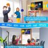 TREYWELL Indoor Basketball Hoop Boys Gifts for Teens and Adults Door Room Basketball Hoop Mini Hoop with Electronic Scoreboard, 3 Balls and Batteries Basketball Toys for 8 9 10 11 12 view 4