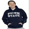 Blue 84 Men's Penn State Nittany Lions Hoodie Arched Team Color, Team Color, Large view 2