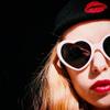 SMARTOWN Oversized Heart Shaped Retro Sunglasses for Women, Mommy and me Style Sunglasses Cute Eyewear - White for Adult Adult Size view 4
