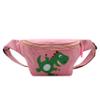 Fanny Pack for Kids, Cartoon Dinosaur Waist Bag Small Hipsack Waist Pack Fanny Phone Wallet Pouch with Adjustable Belt for Children Sports Running,Camping,Traveling,Camping view 1