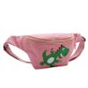 Fanny Pack for Kids, Cartoon Dinosaur Waist Bag Small Hipsack Waist Pack Fanny Phone Wallet Pouch with Adjustable Belt for Children Sports Running,Camping,Traveling,Camping view 2