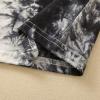 Alvivi Toddler Kids Tie-dye Outfits Short Sleeve T-Shirt Tops and Shorts Pants Baby Summer Tracksuits Clothing Set Gray 6-12 Months view 3