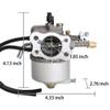 10L0L Golf Cart Carburetor Fuel Pump Kit for EZGO TXT, Marathon, Medalist 1991-up 4-Cycle with 295cc Engines, OEM# 72840-G01 26645-G01 26726-G01 26727-G01 72558-G02 603901 17553 view 3