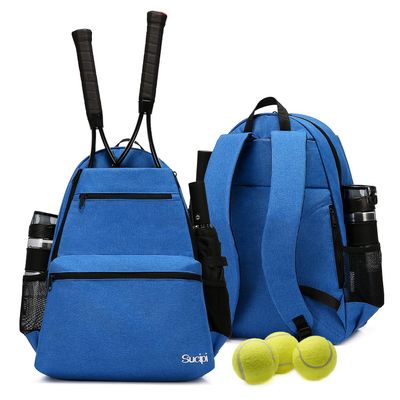 Sucipi Tennis Bag Professional Tennis Backpack for Men and Women Racket Bags with Ventilated Shoe Compartment, Holds 2 Tennis Rackets, Pickleball Paddles