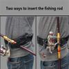 3rd Hand Rod Holder - Adjustable Belt Fishing Rod Holder for Fly Fishing Bank Fishing Belt Wading Accessories view 2