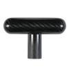 Z&J SPORT Paddle Handle for Outrigget Canoe Paddle, Carbon Fiber T Handle Replacement for DIY (K-1) view 1