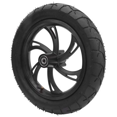 12in Electric Scooter Tire with wheel Hub Inner Tube Rubber Tyre Accessory 12 1/2X2 1/14 Replacement
