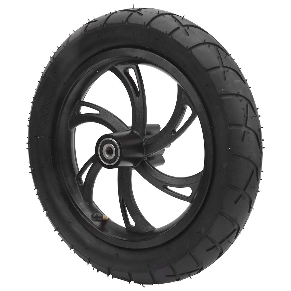 12in Electric Scooter Tire with wheel Hub Inner Tube Rubber Tyre Accessory 12 1/2X2 1/14 Replacement