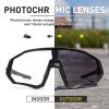 KAPVOE Photochromic Cycling Glasses Men Women Mountain Bike Sunglasses Clear MTB Bicycle Riding - K9408 view 3