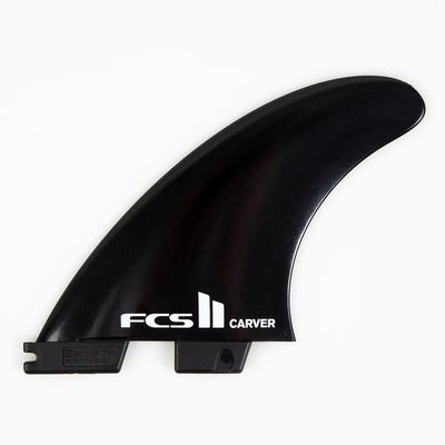 FCS II Performer Glass Flex Tri Fin Set - Beginner-Friendly All-Round Thruster Fins (Small)