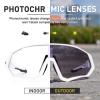 KAPVOE Photochromic Cycling Glasses Men Women Mountain Bike Sunglasses Clear MTB Bicycle Riding - K9408 view 3