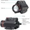 AKFIRE 38 Red/Green Laser Flashlight Combo 200 Lumen Weapon Light with Picatinny Rail Mount (Green) view 4