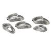 ZZYB Traditional Archery Thumb Ring Handmade Silver Finger Tabs Painless Finger Protector for Bow Hunting Accessory (20mm) view 1