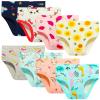 NEIYISHE Girls' Cotton Brief Breathable Toddler Panties Kids Assorted,fo girls underwear size 2-3 4T 5T 6T 8T 10T 8-Pack 2-3years view 1